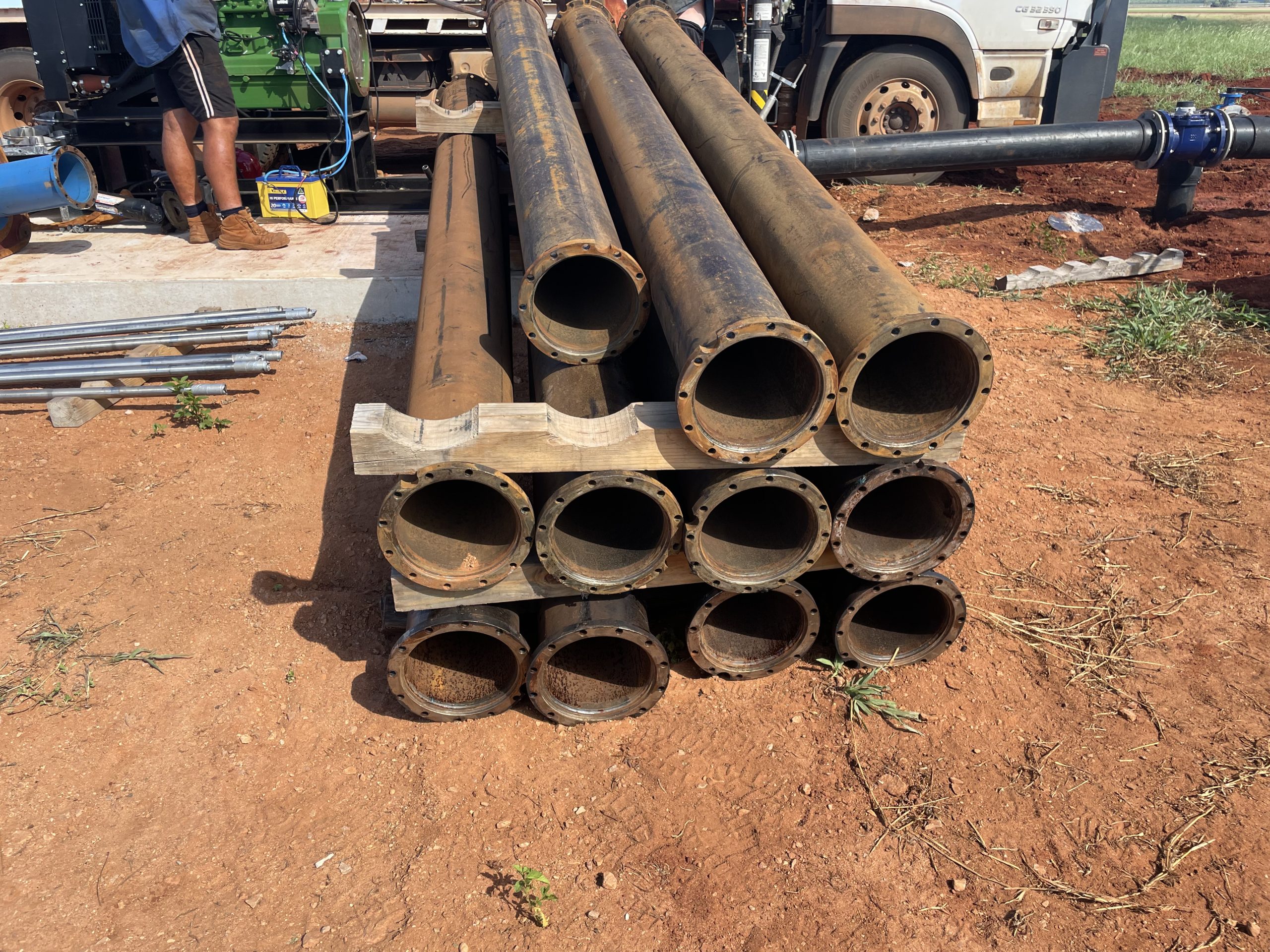 centre pivot cost with pipework and installation