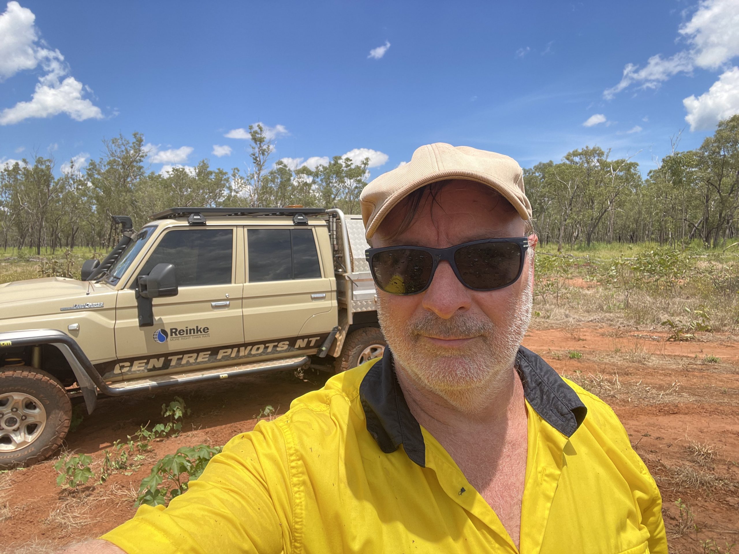 Centre Pivot Service in Central Australia