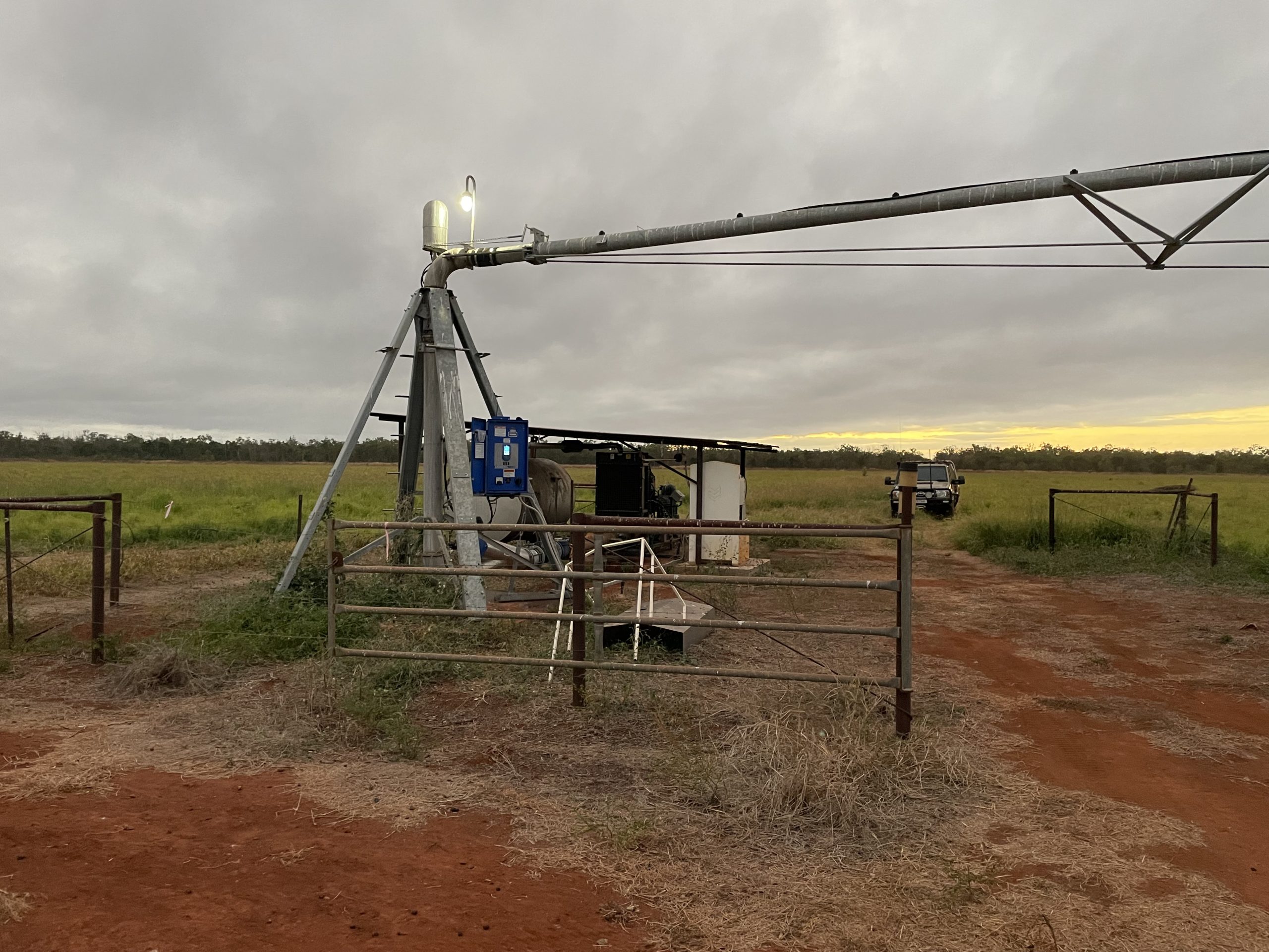 centre pivot irrigator