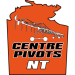 Centre Pivot NT official logo depicting the North Territory and a Centre Pivot